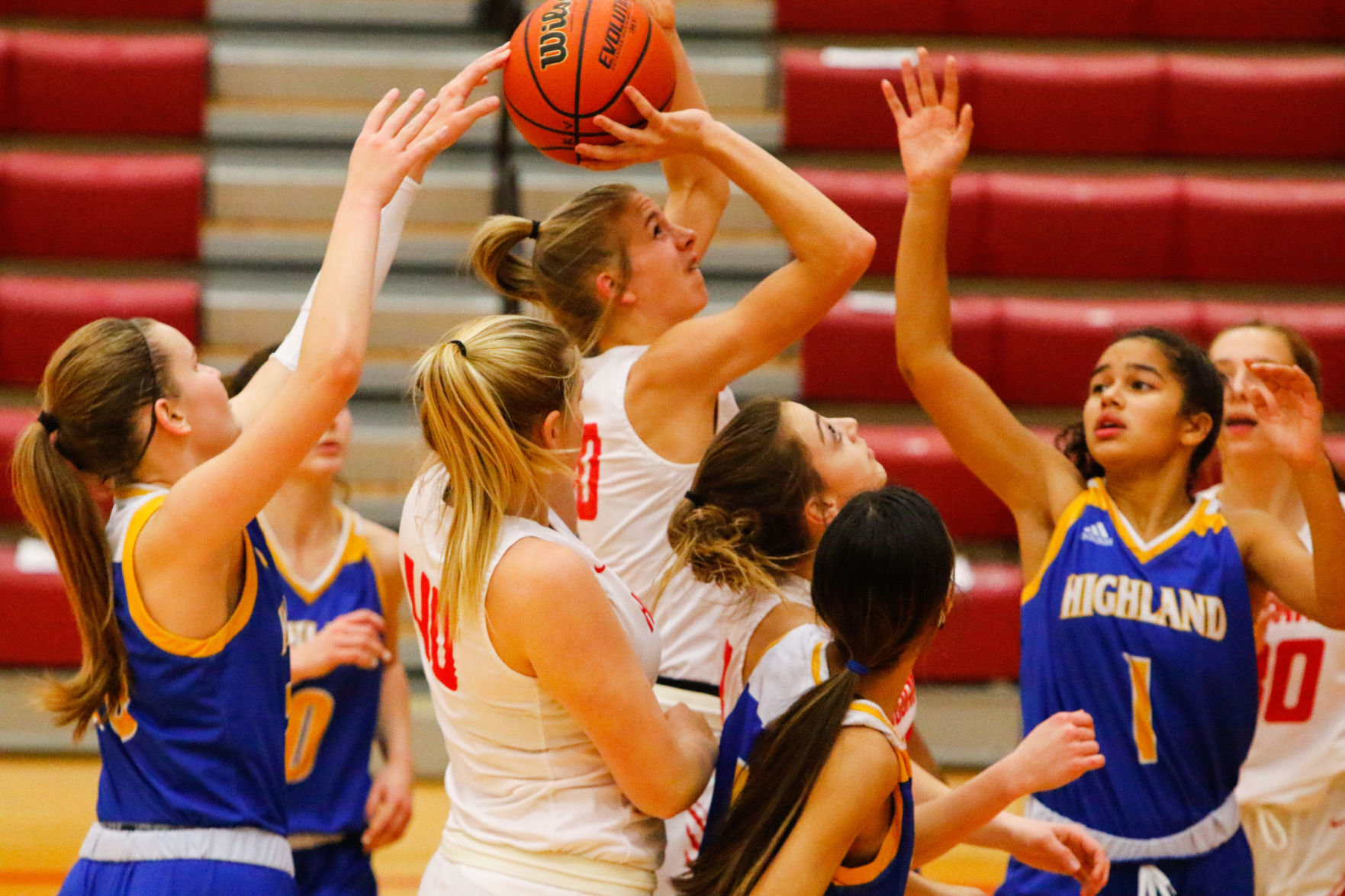 Highland at Kankakee Valley girls basketball